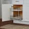 Household Essentials Glidez 2-Tier Cabinet Organizer